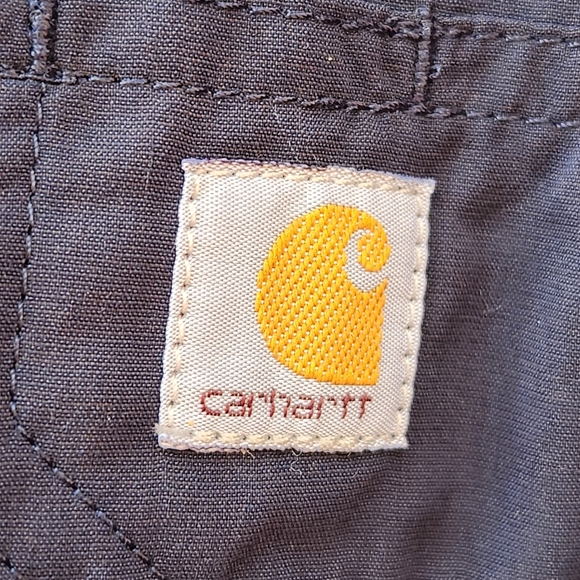 CARHARTT Force Men’s Button Down Shirt 3XL Tall Blue Nylon Workwear - Picture 3 of 12